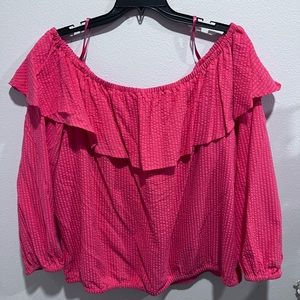 Michael Korea off the shoulder blouse